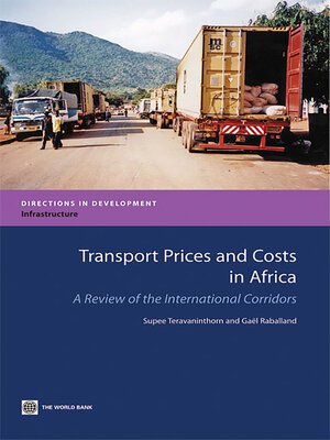 cover image of Transport Prices and Costs in Africa